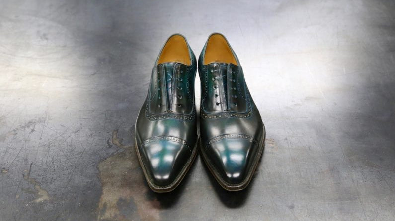 yuhakuのルーツでもある手染めの革靴 - yuhaku online shop