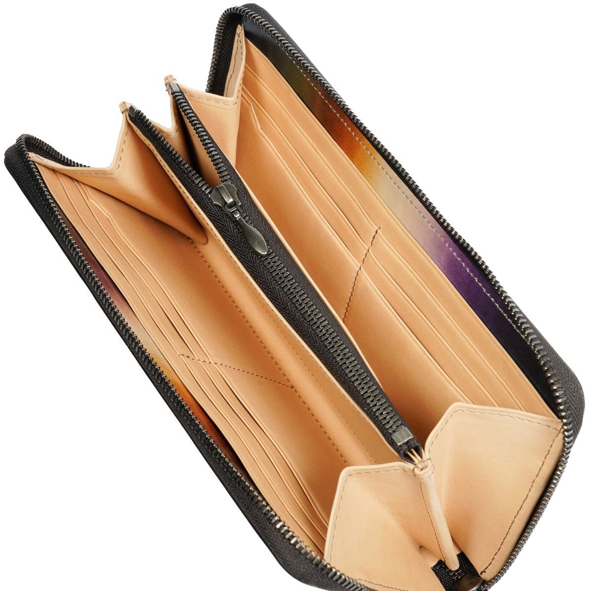 HNY2026 - 114 新年染め ラウンドファスナーウォレット 慶駿 - yuhaku online shop