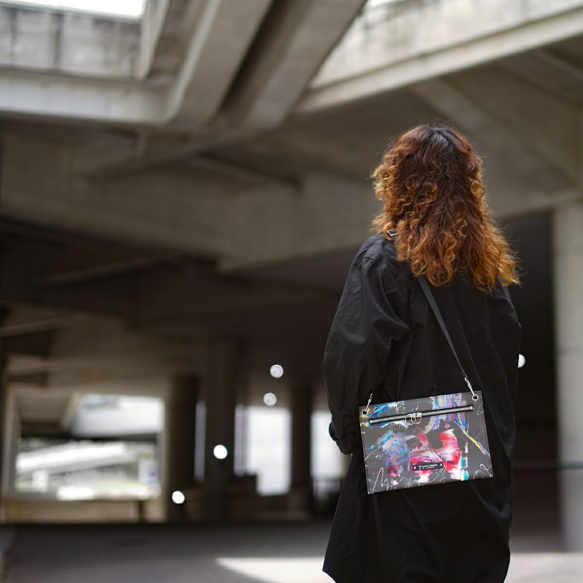 TNA042 マチなしサコッシュ ショルダーストラップ付 - yuhaku online shop