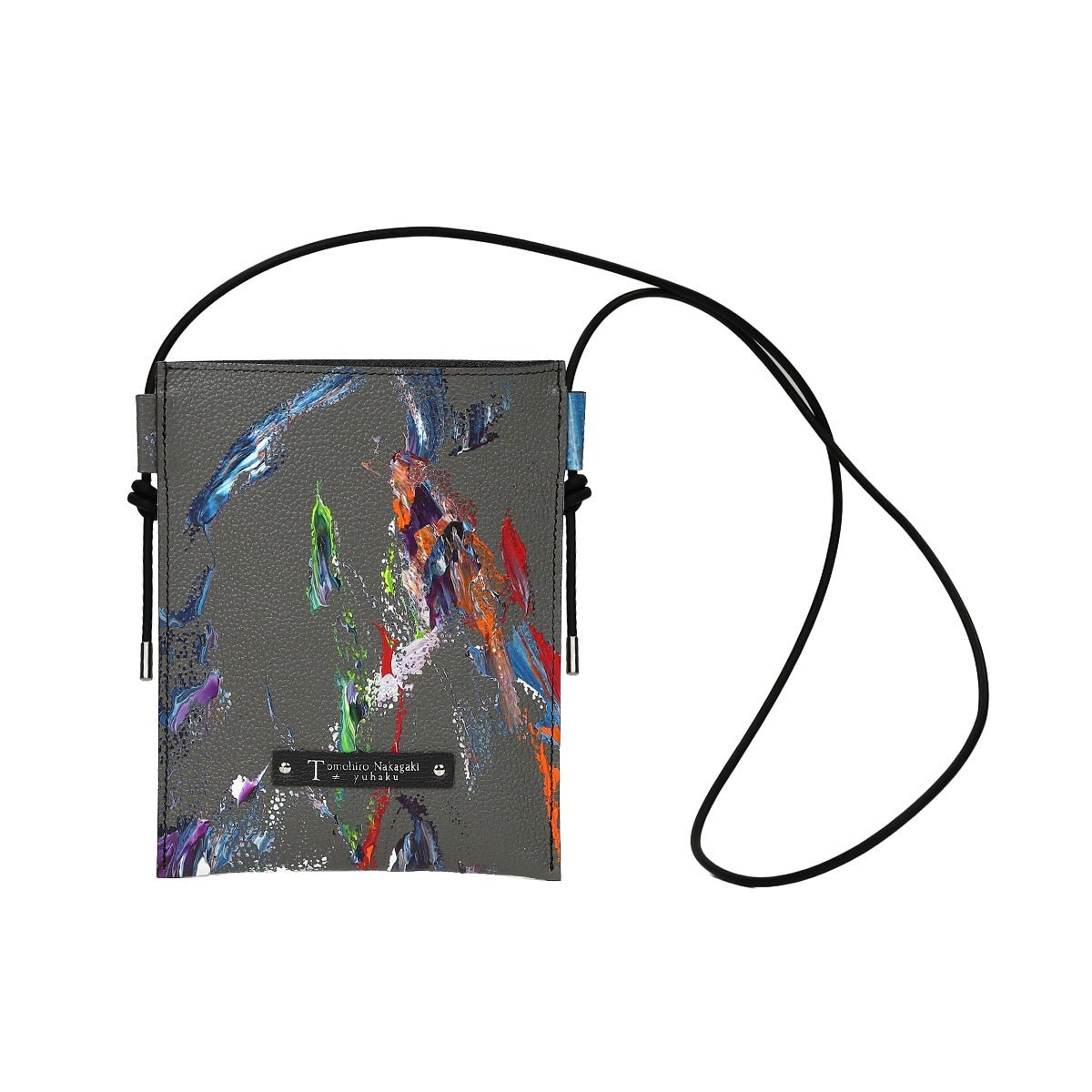 TNA074 Abstract マチなしショルダーバッグ - yuhaku online shop