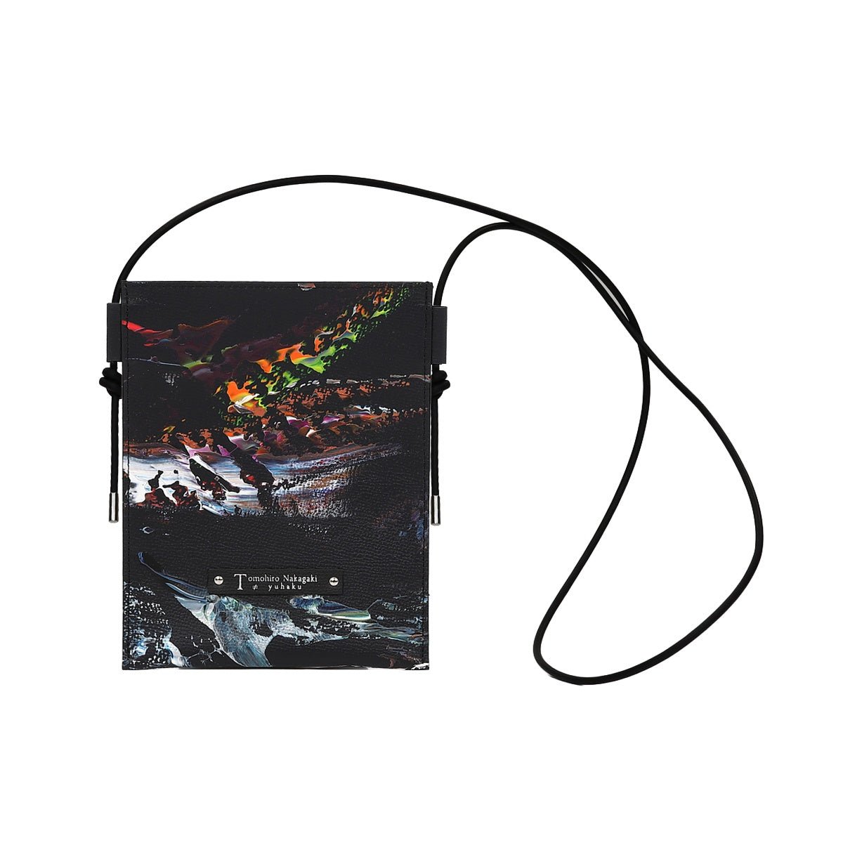 TNA074 Abstract マチなしショルダーバッグ - yuhaku online shop