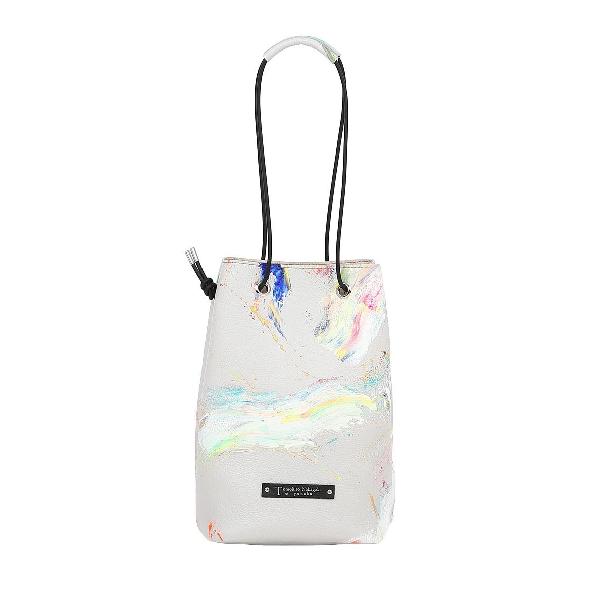 TNA080L Abstract 巾着バッグ Lサイズ - yuhaku online shop
