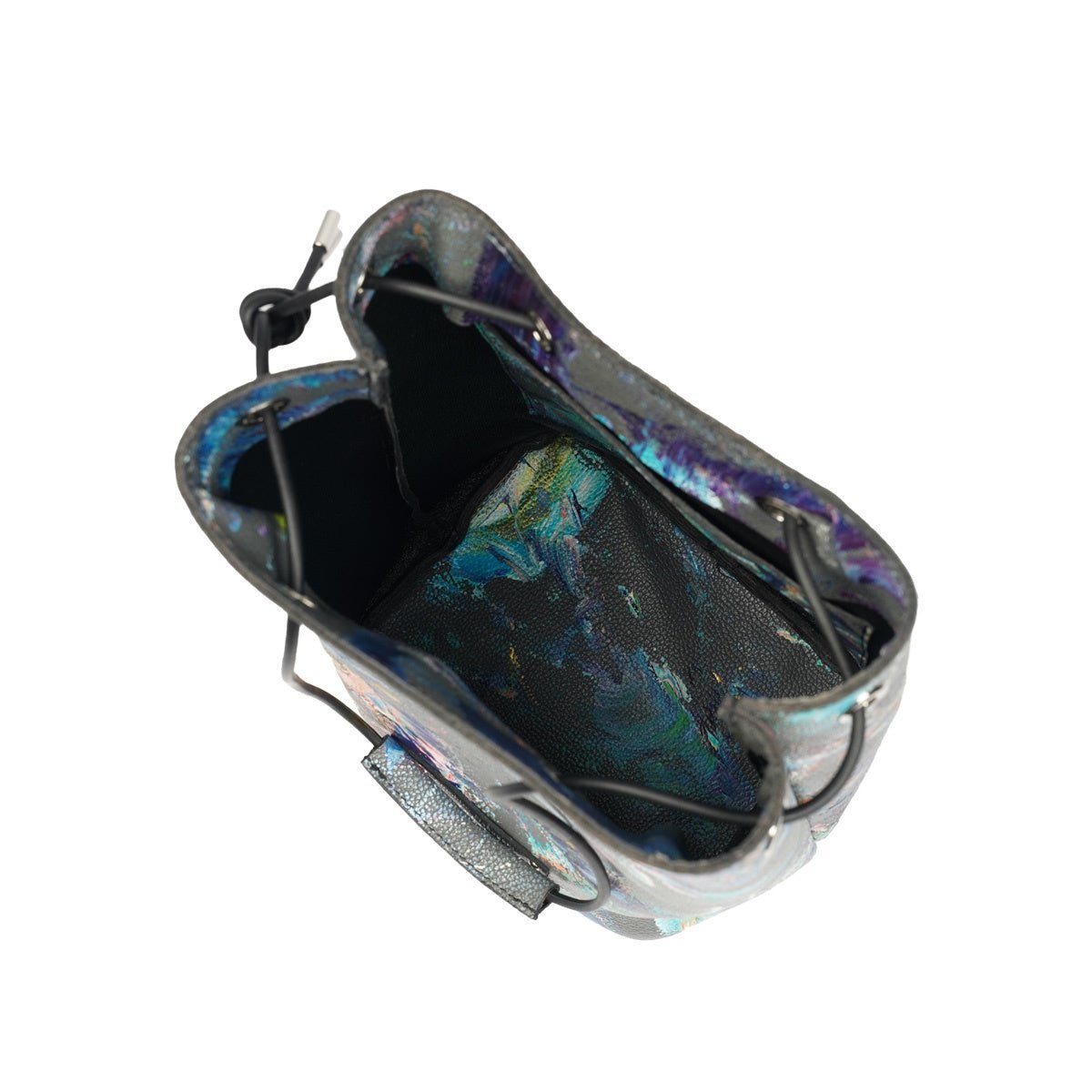 TNA080L Abstract 巾着バッグ Lサイズ - yuhaku online shop