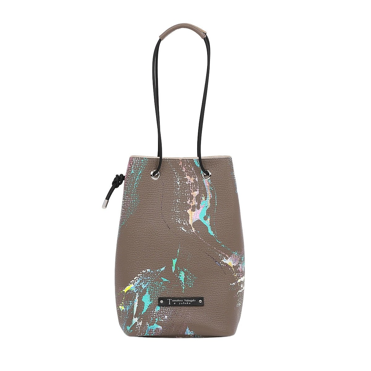 TNA080L Abstract 巾着バッグ Lサイズ - yuhaku online shop