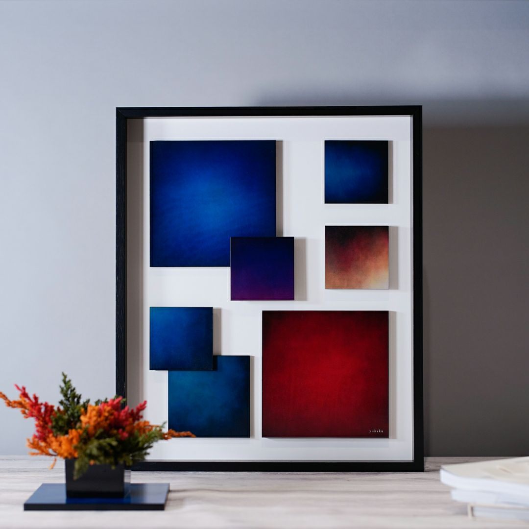 TNW - 008 Leather Window「Composizione - 2104」 - yuhaku online shop