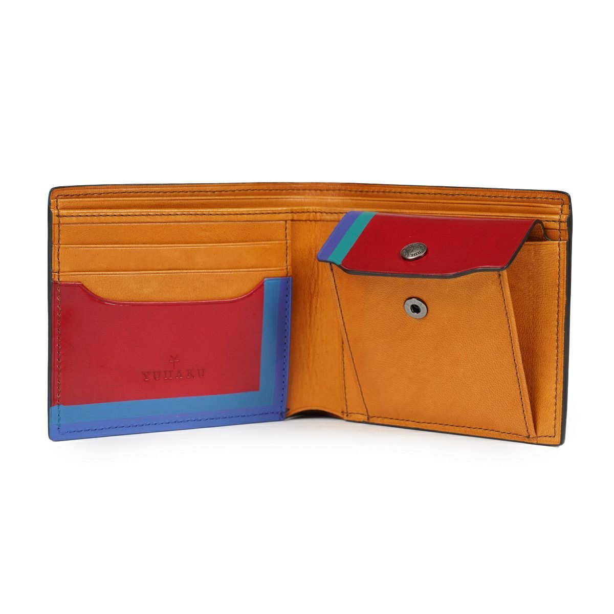 YAR147 二つ折り財布「become square」 - yuhaku online shop