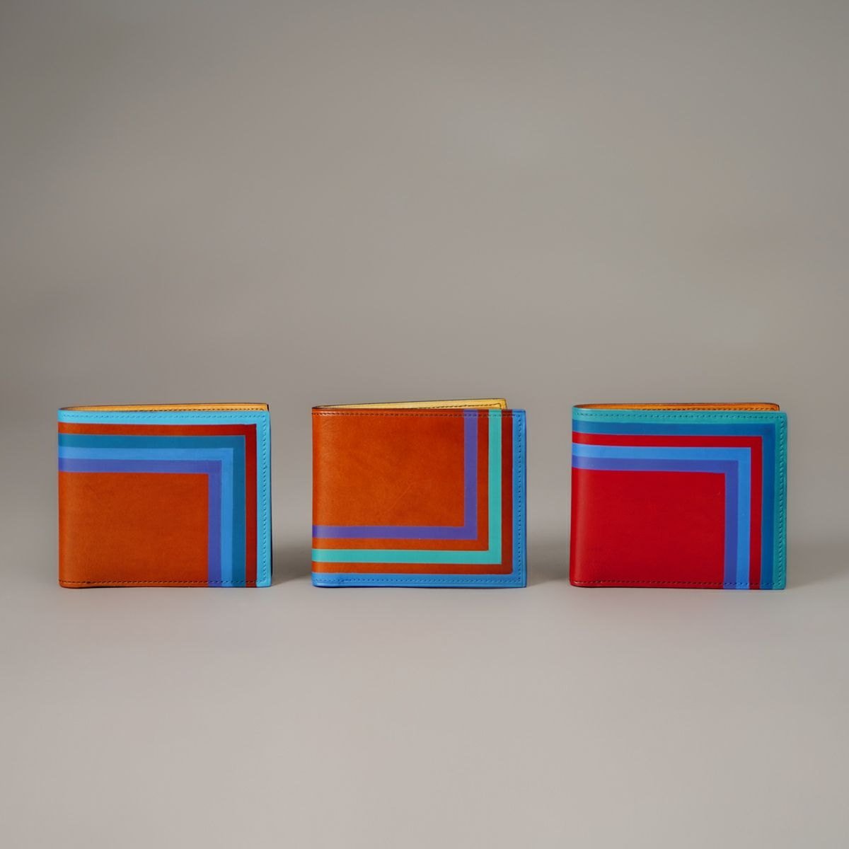 YAR147 二つ折り財布「become square」 - yuhaku online shop