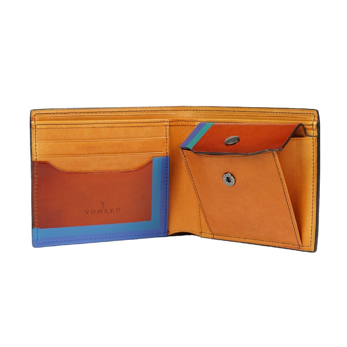 YAR149 二つ折り財布「become square」 - yuhaku online shop