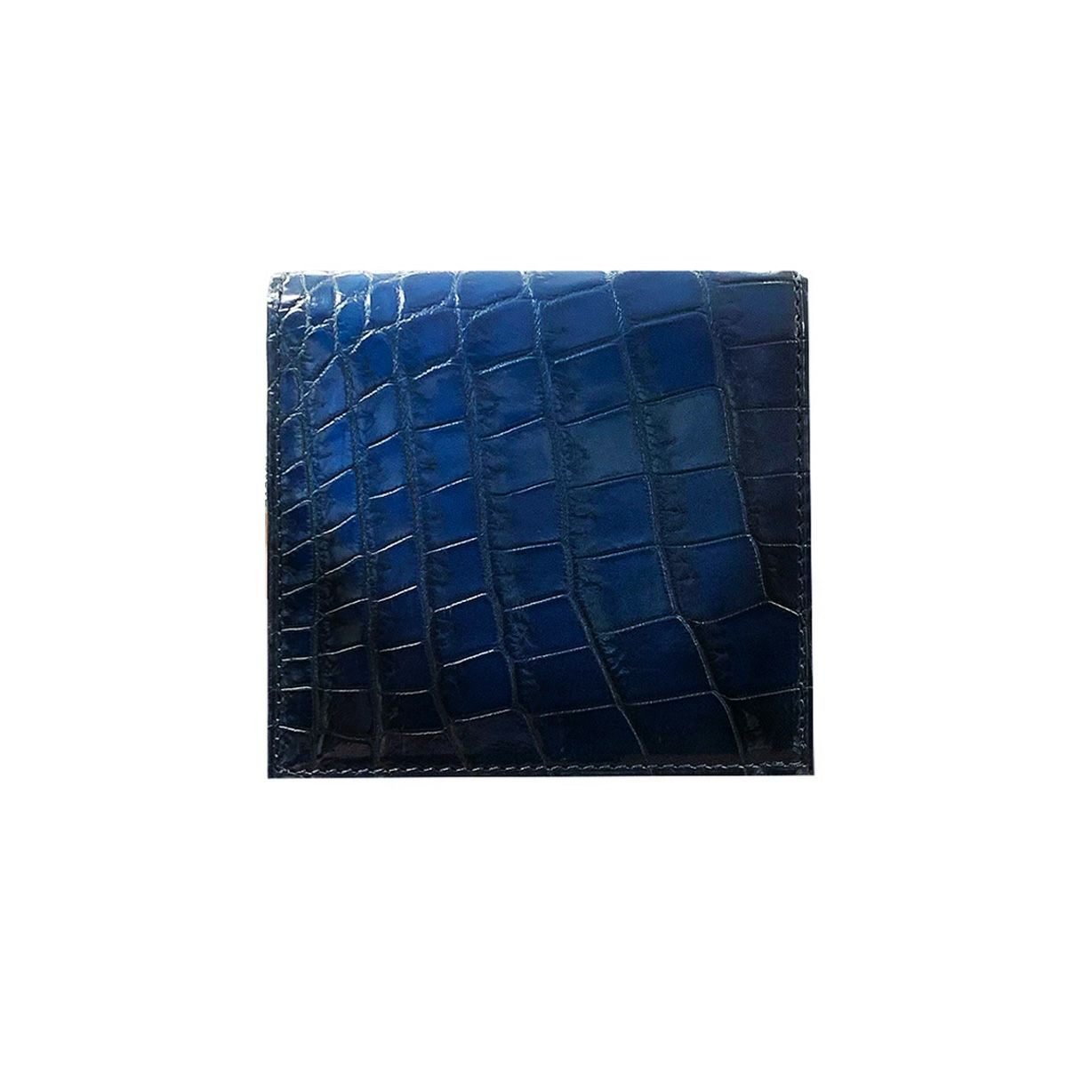 YFA122 クロコダイル薄型二つ折り財布 - yuhaku online shop