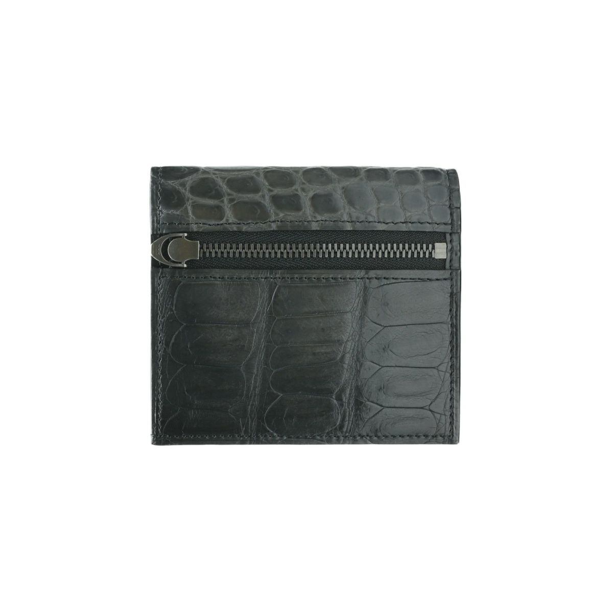 YFA122 クロコダイル薄型二つ折り財布 - yuhaku online shop