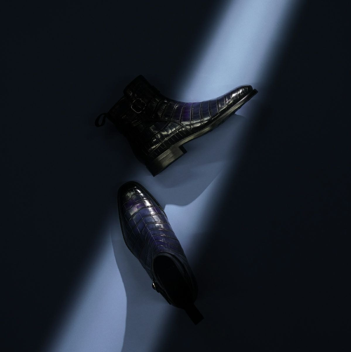 YFA1813 クロコダイル ブーツ - yuhaku online shop