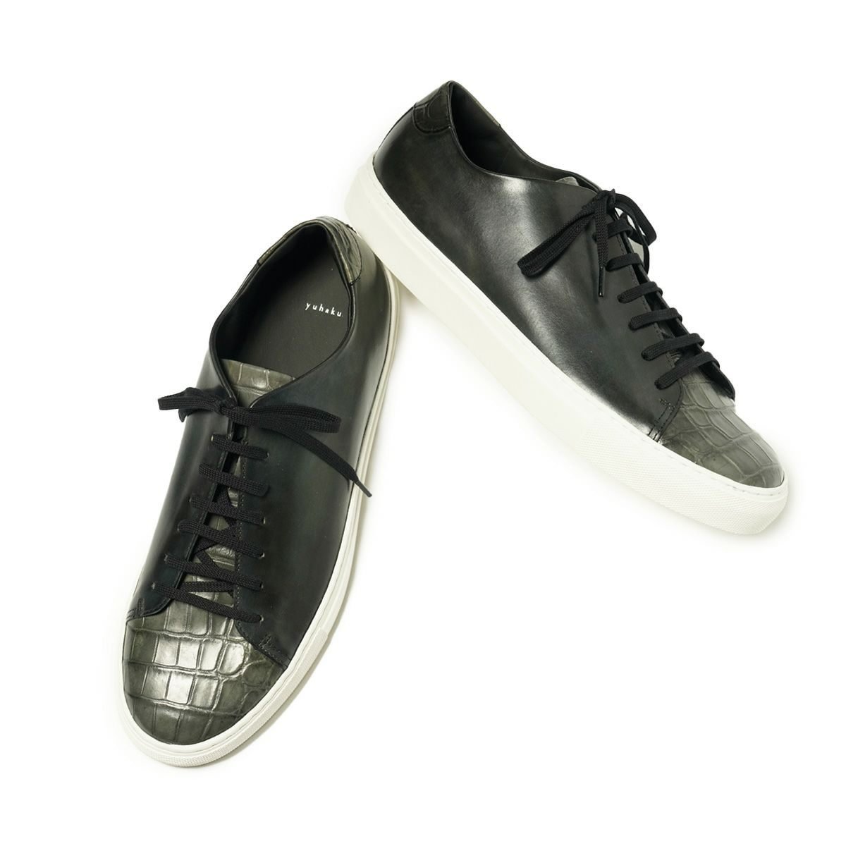 YFA2806 クロコダイルコンビ スニーカー - yuhaku online shop