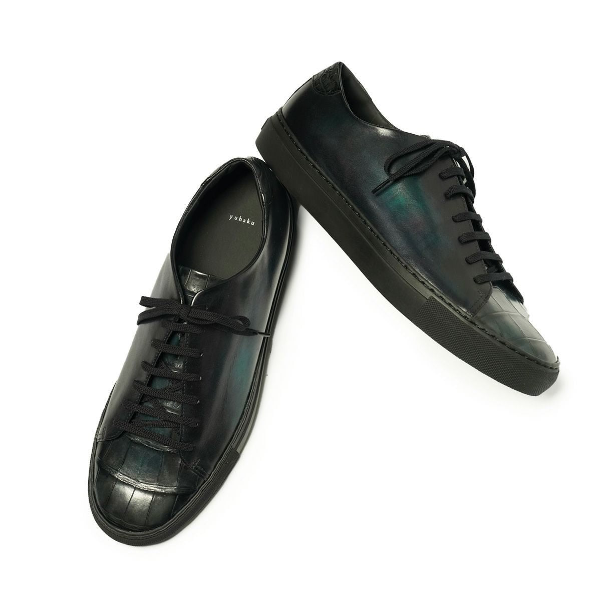 YFA2806 クロコダイルコンビ スニーカー - yuhaku online shop