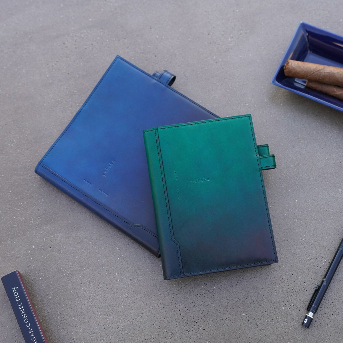 YFA2xx セミオーダー クロコダイル手帳カバー A5/A6/B6/QuoVadis - yuhaku online shop