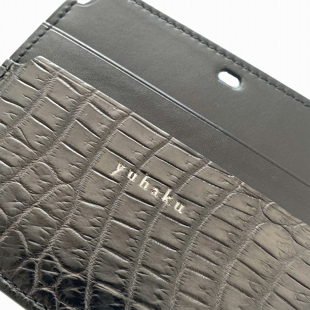 YFA310 クロコダイルIDケース - yuhaku online shop