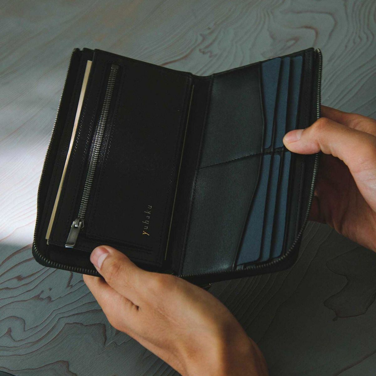 YLO124 L字ファスナーウォレット - yuhaku online shop