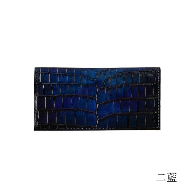 YFA100 OneMillion クロコダイル 長財布 ｜美しい色彩の革財布、革製品