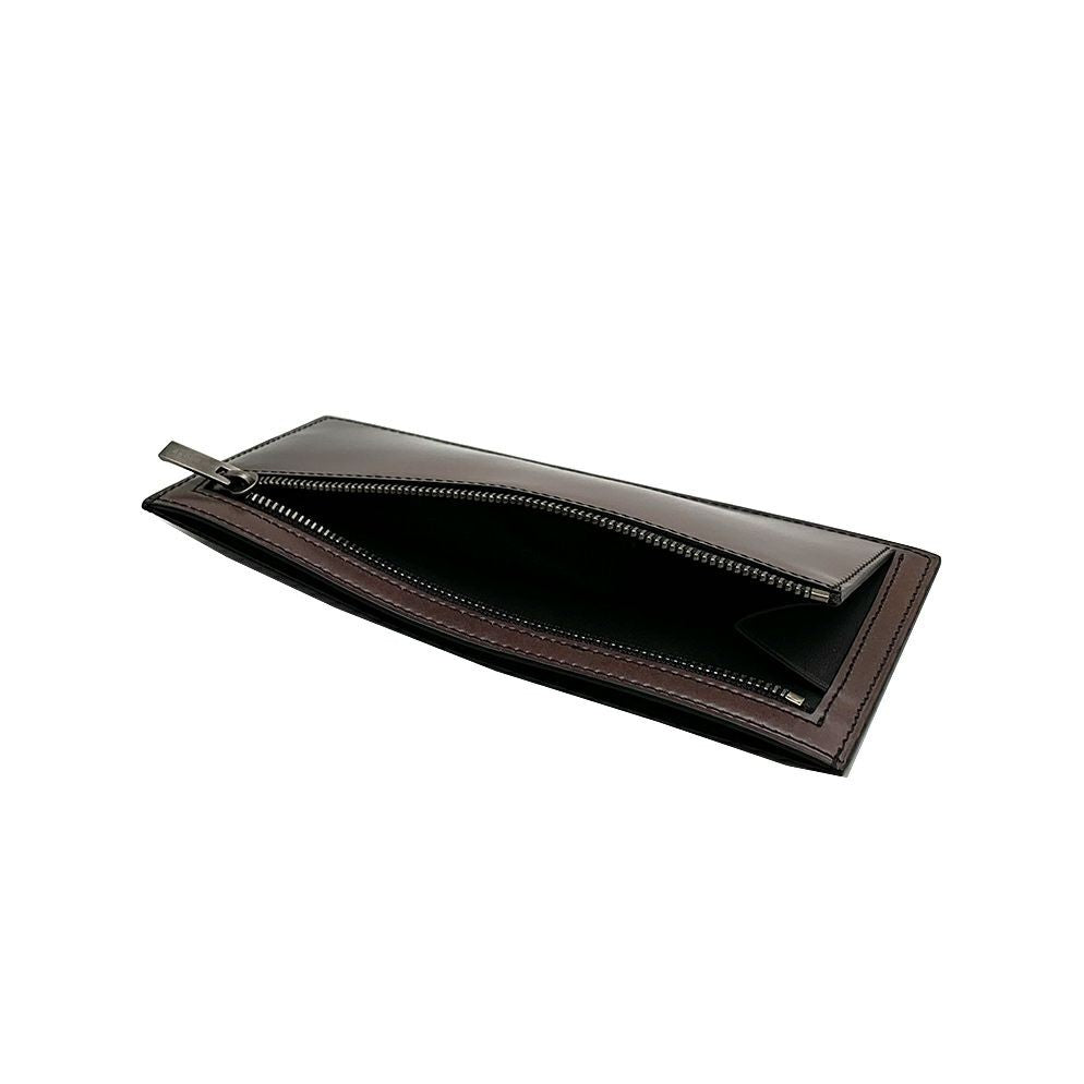 ユハク　yuhaku YAC121 コードバン薄型ロングウォレット YAC121 コードバンフラップレス長財布 ｜美しい色彩の革財布、革製品