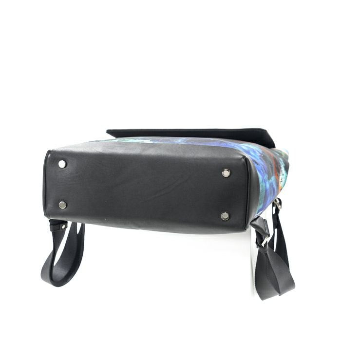 yuhaku リュック グレー×ブラック バックパック・リュック ｜美しい色彩の革財布、革製品通販｜yuhaku