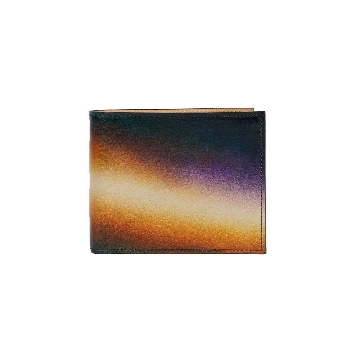 HNY2026 - 132 新年染め 二つ折り財布 慶駿 - yuhaku online shop