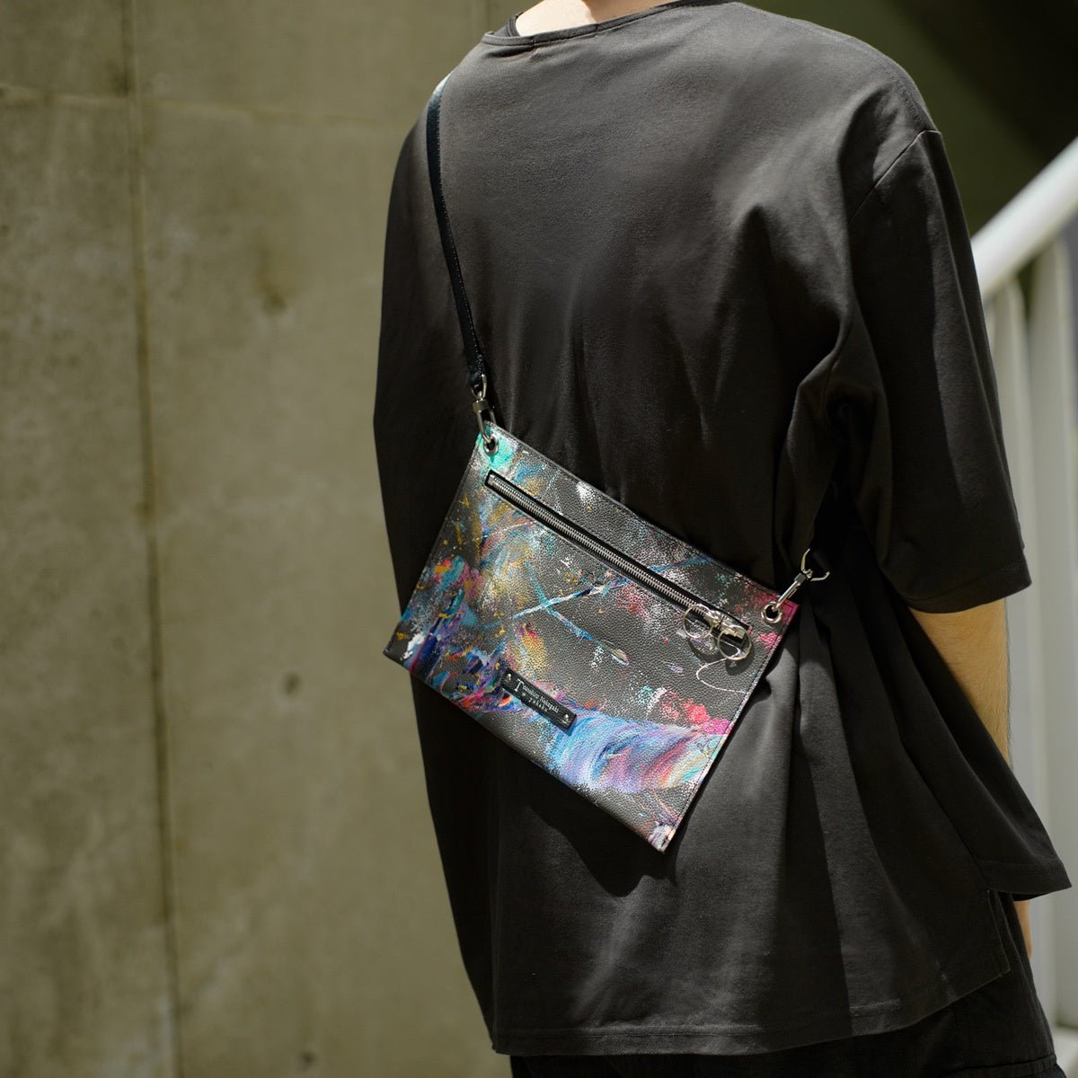 TNA042 マチなしサコッシュ ショルダーストラップ付 - yuhaku online shop