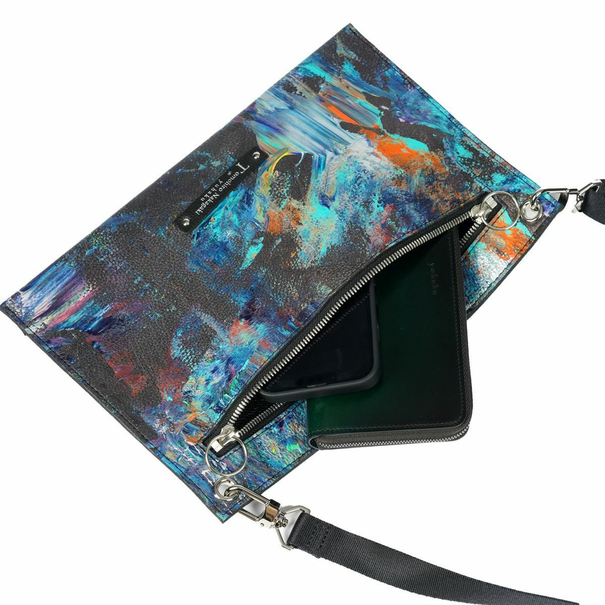 TNA042 マチなしサコッシュ ショルダーストラップ付 - yuhaku online shop