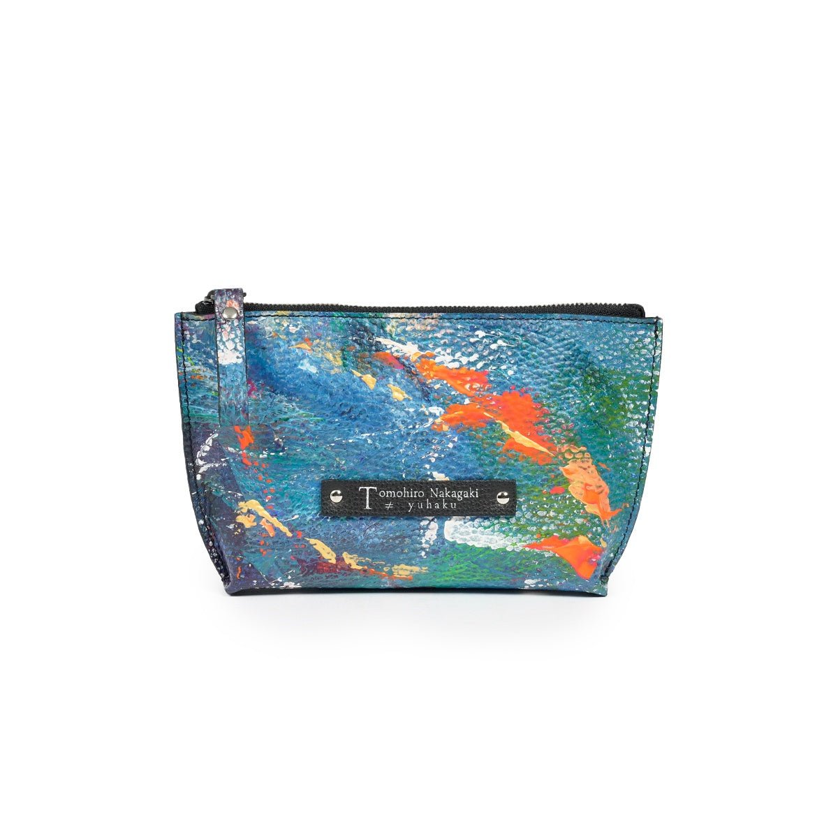 レザレクション　完売品　希少　極美品ポーチ ポーチ レディース 大人 本革【Dot leather pouch ドットレザー