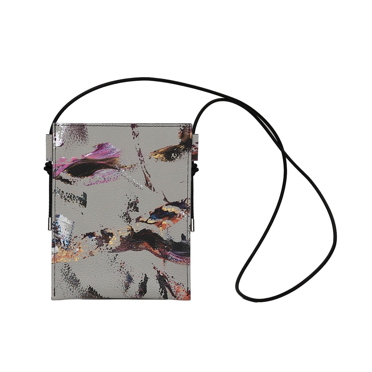 TNA074 Abstract マチなしショルダーバッグ - yuhaku online shop