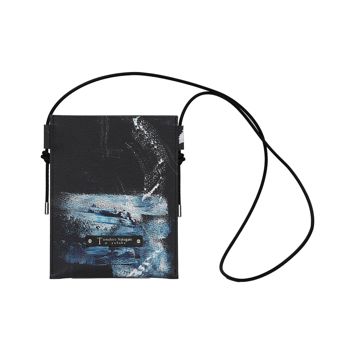 TNA074 Abstract マチなしショルダーバッグ - yuhaku online shop