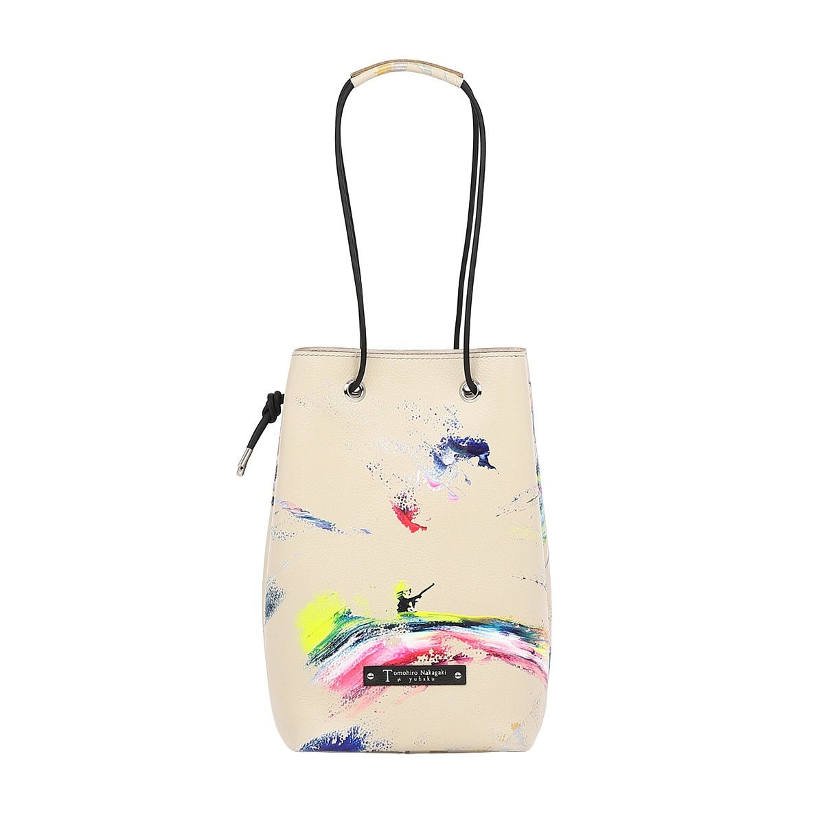 TNA080L Abstract 巾着バッグ Lサイズ - yuhaku online shop