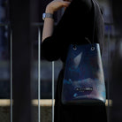 TNA080L Abstract 巾着バッグ Lサイズ - yuhaku online shop