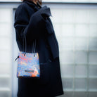 TNA080M Abstract 巾着バッグ Mサイズ - yuhaku online shop