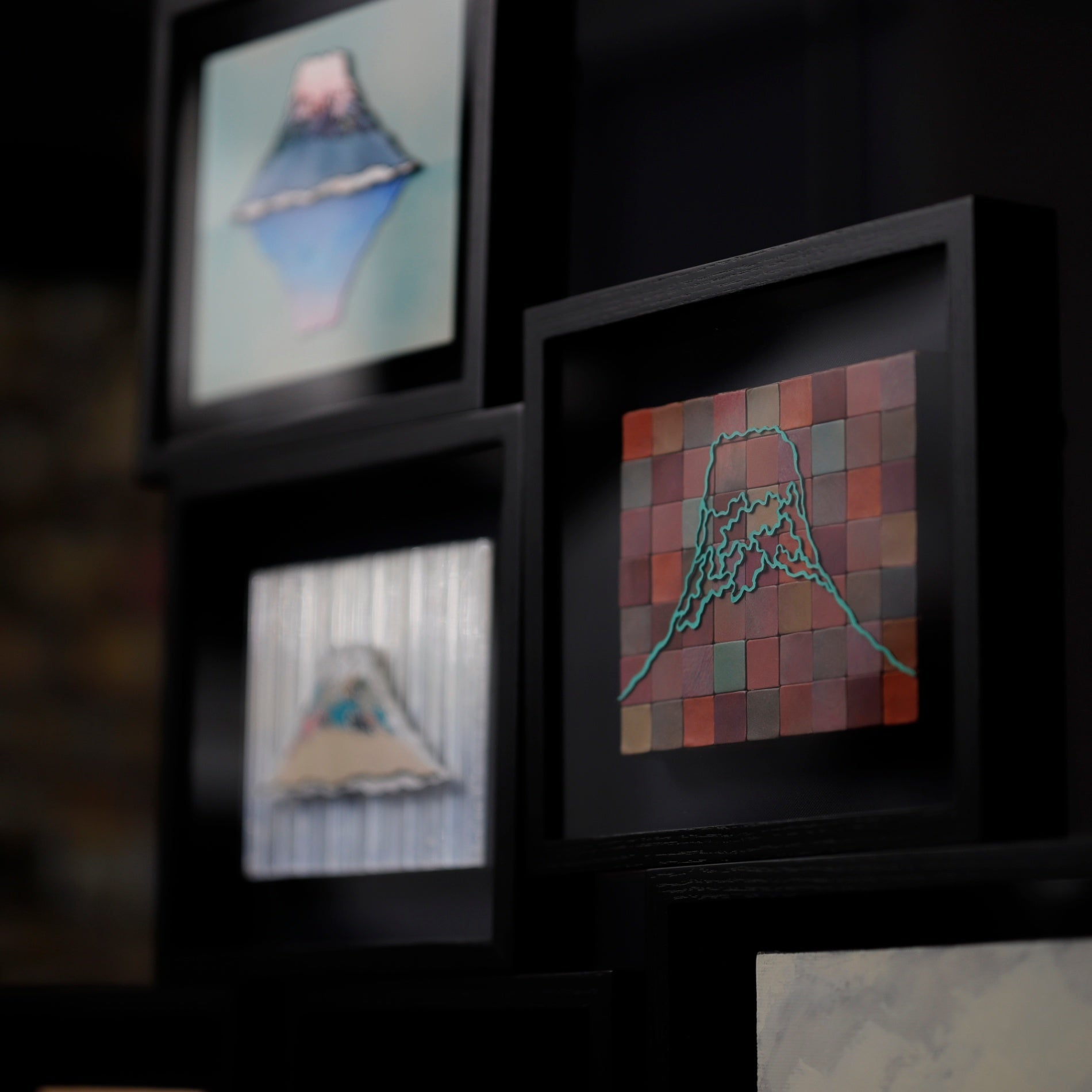 【レザーアート 富士山】UNTITLED＃2 YGG009 - yuhaku online shop