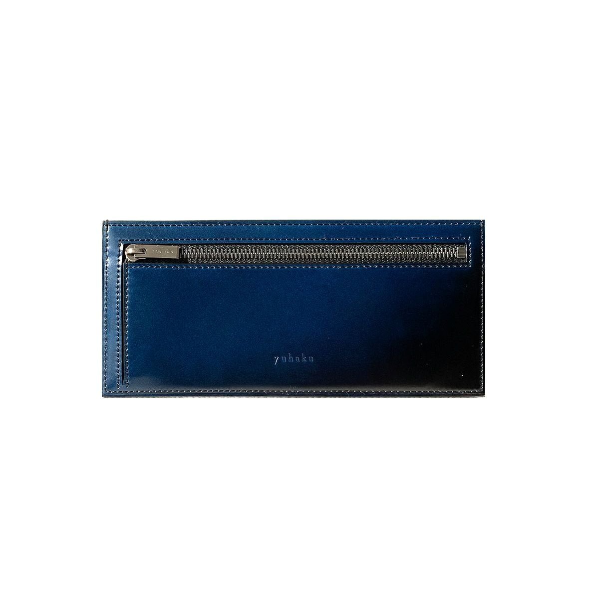 YAC121 コードバンフラップレス長財布 - yuhaku online shop