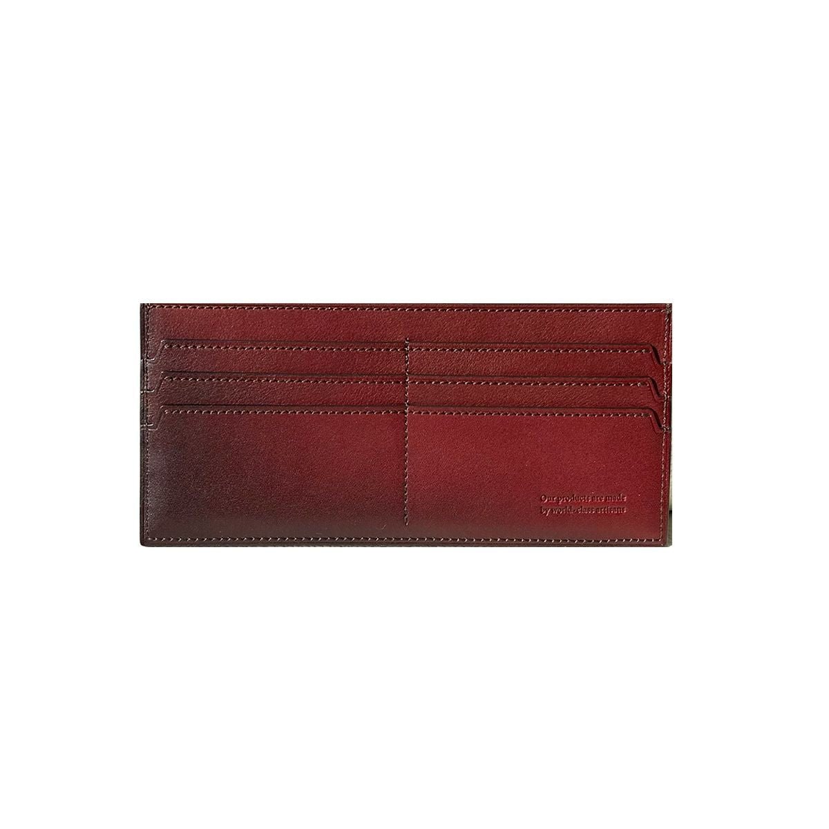 YAC121 コードバンフラップレス長財布 - yuhaku online shop