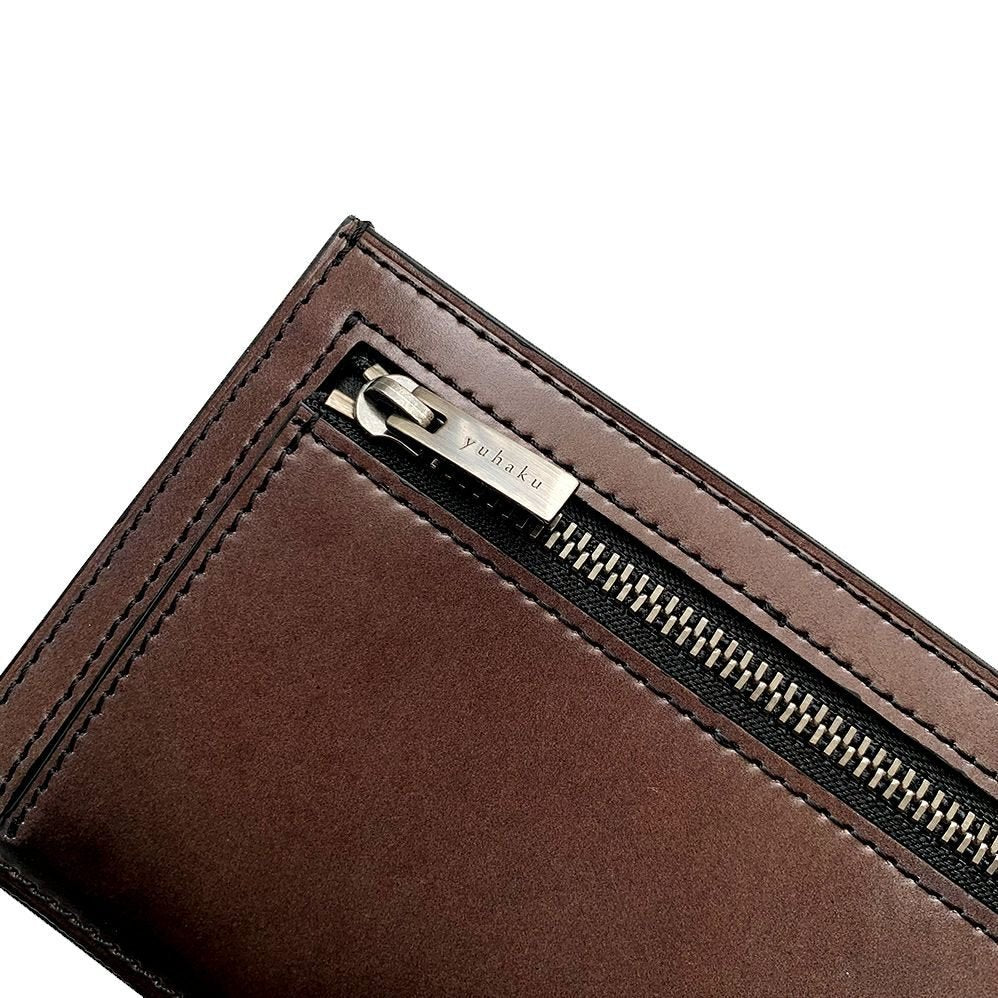 YAC121 コードバンフラップレス長財布 - yuhaku online shop