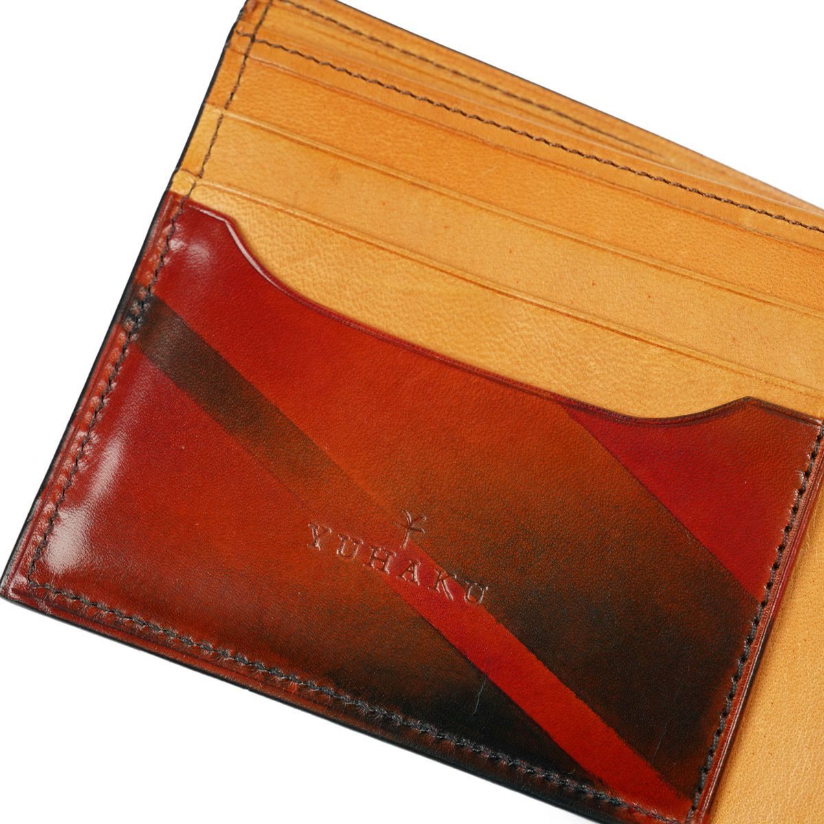 YAR152 二つ折り財布「屋根裏の散歩者」 - yuhaku online shop