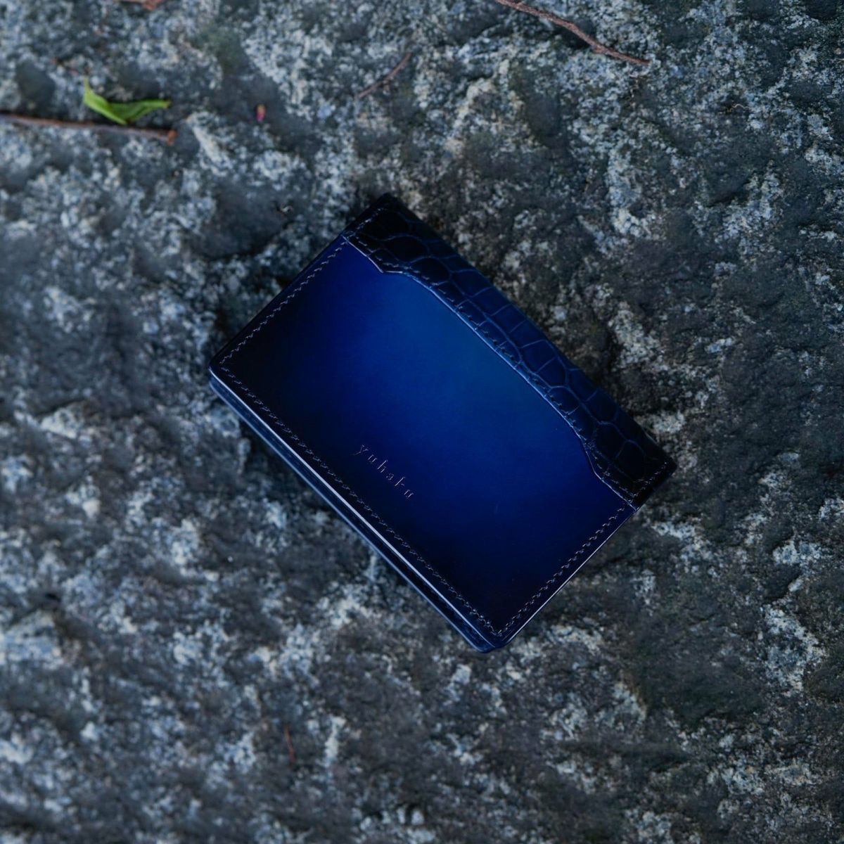 YCA163 名刺入れ ｜美しい色彩の革財布、革製品通販｜yuhaku online shop