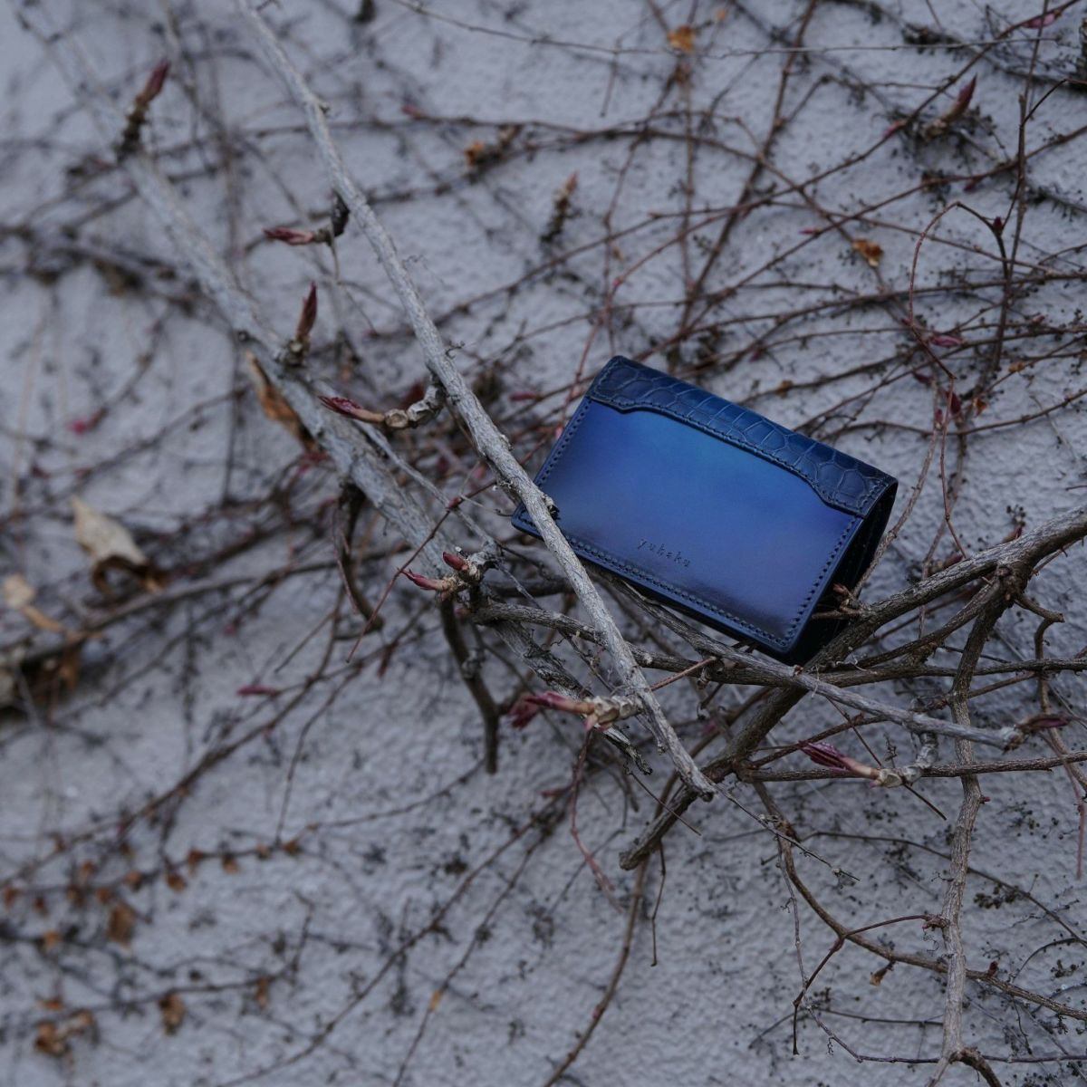 YCA163 名刺入れ ｜美しい色彩の革財布、革製品通販｜yuhaku online shop