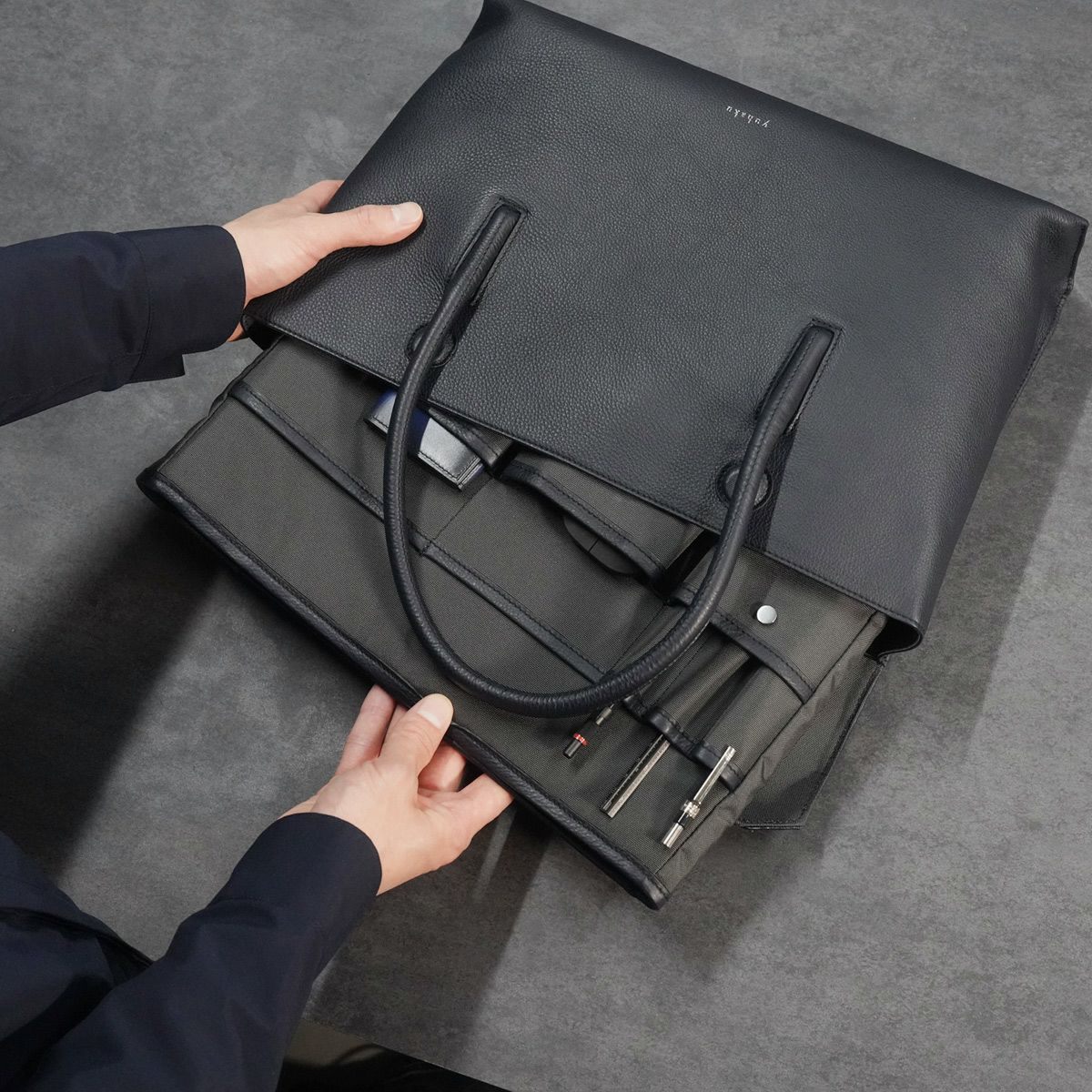 yuhaku YES100 インナーバッグ ブラック YES100 インナーバッグ