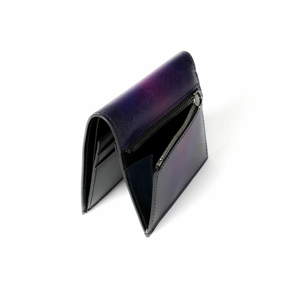YEV122 薄型二つ折り財布 ｜美しい色彩の革財布、革製品通販｜yuhaku