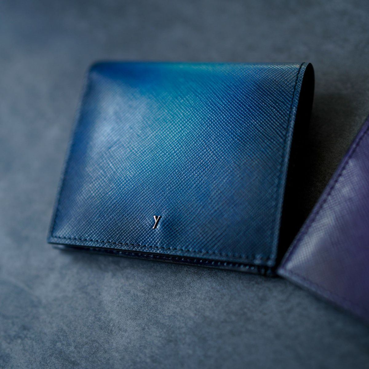 YEV122 薄型二つ折り財布 - yuhaku online shop