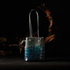 YFA080M 銀座5周年限定 クロコダイル巾着バッグ「贏」 - yuhaku online shop