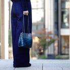 YFA080M 銀座5周年限定 クロコダイル巾着バッグ「贏」 - yuhaku online shop