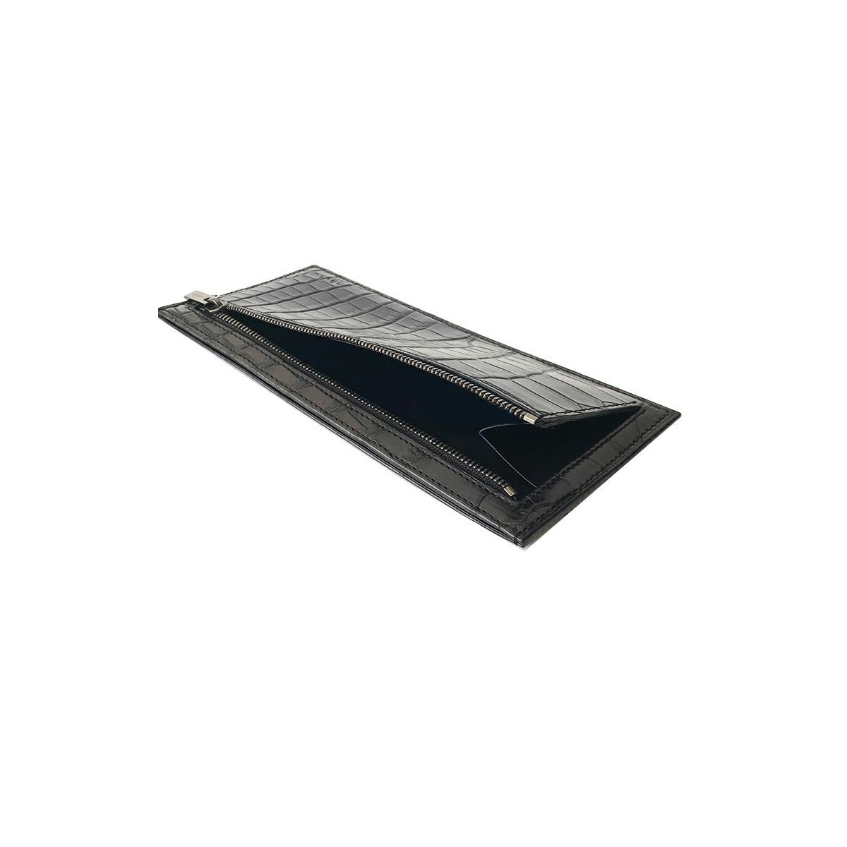 YFA121 クロコダイル薄型束入れ - yuhaku online shop