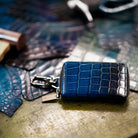 【受注製作】革を選んで仕立てるクロコダイル スマートキーケースYFA174order - yuhaku online shop