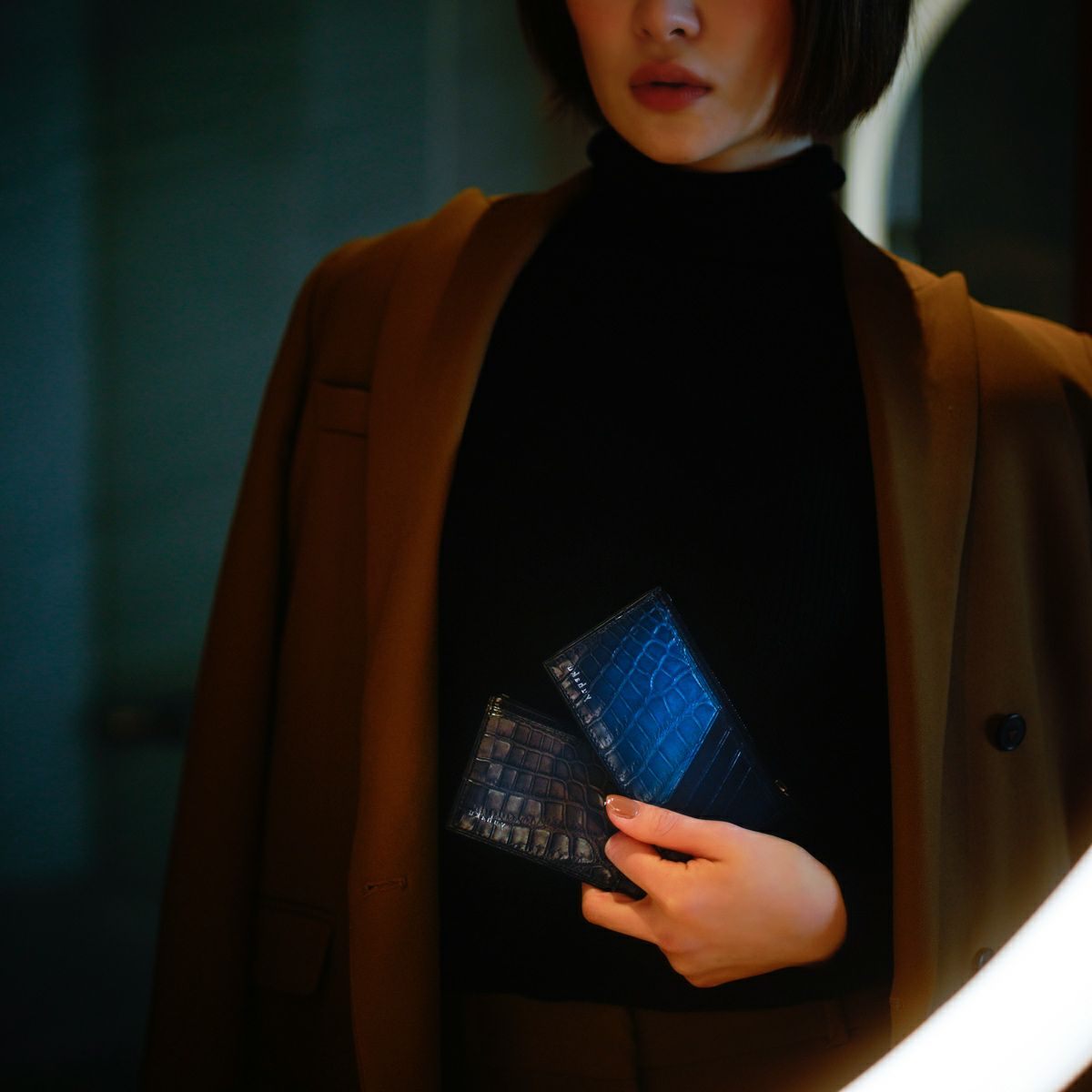 こはくページ YFA194N フラグメントケース ｜美しい色彩の革財布、革製品通販