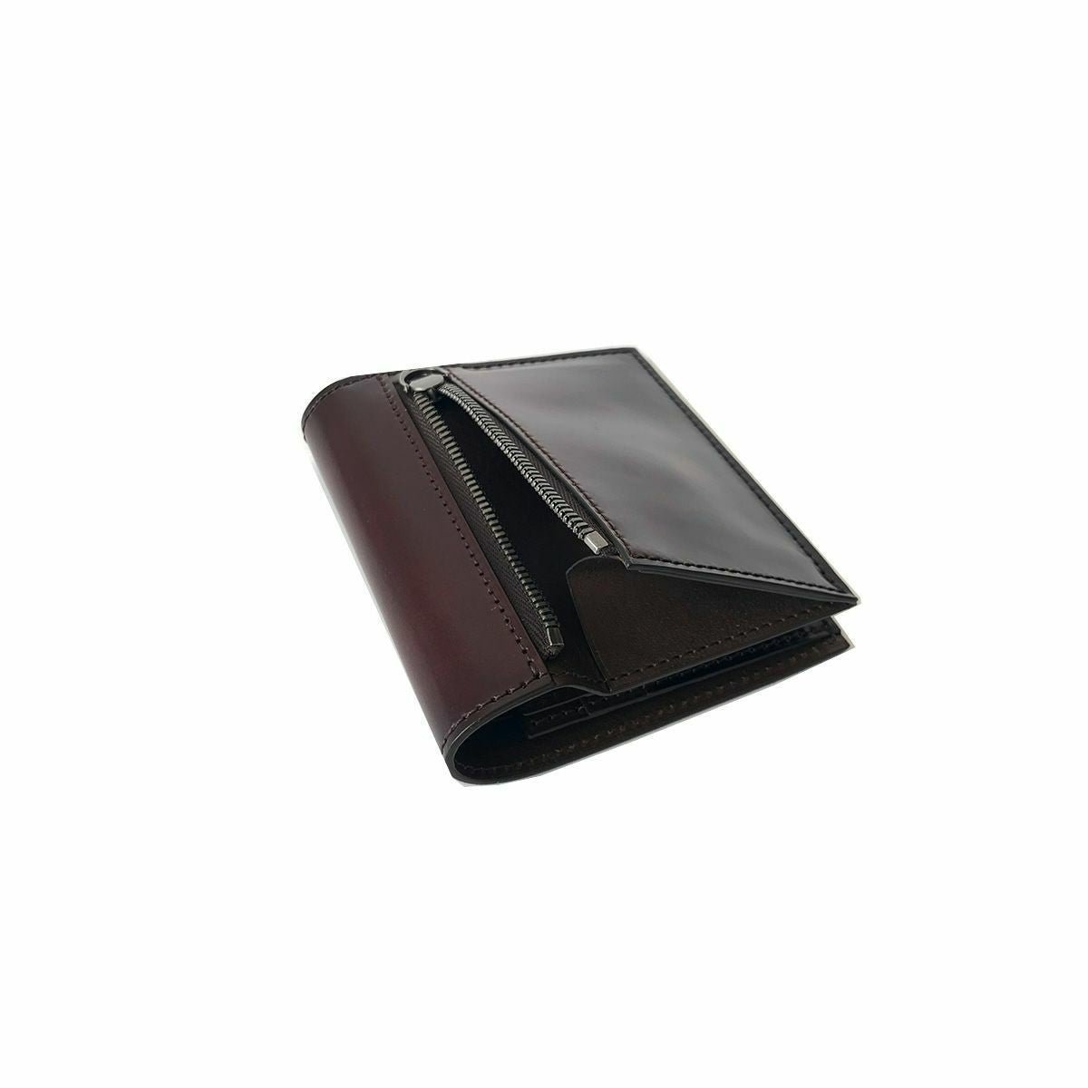YFC122 コードバン薄型二つ折り財布 - yuhaku online shop