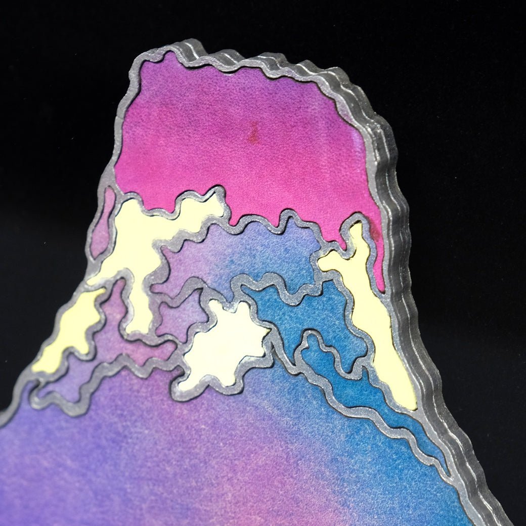 【レザーアート 富士山】昭和レトロギャラクシー YGG007 - yuhaku online shop