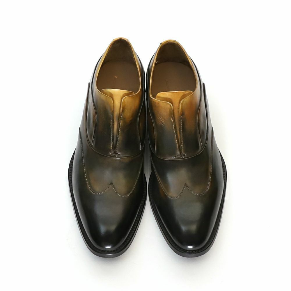 YLO5611 ウイングチップフロントゴアスリッポン - yuhaku online shop